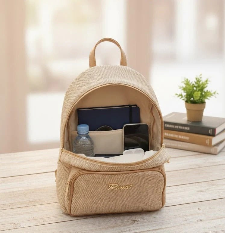 Royal Textured Backpack